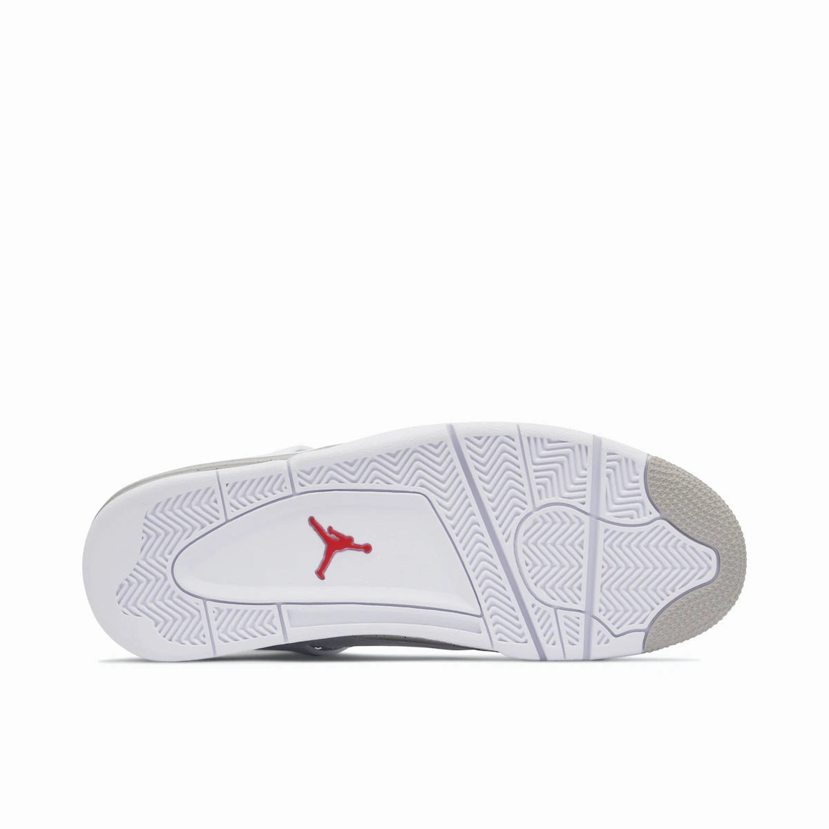 AIR JORDAN 4 RETRO 'WHITE OREO' traction - pattern sole shoes