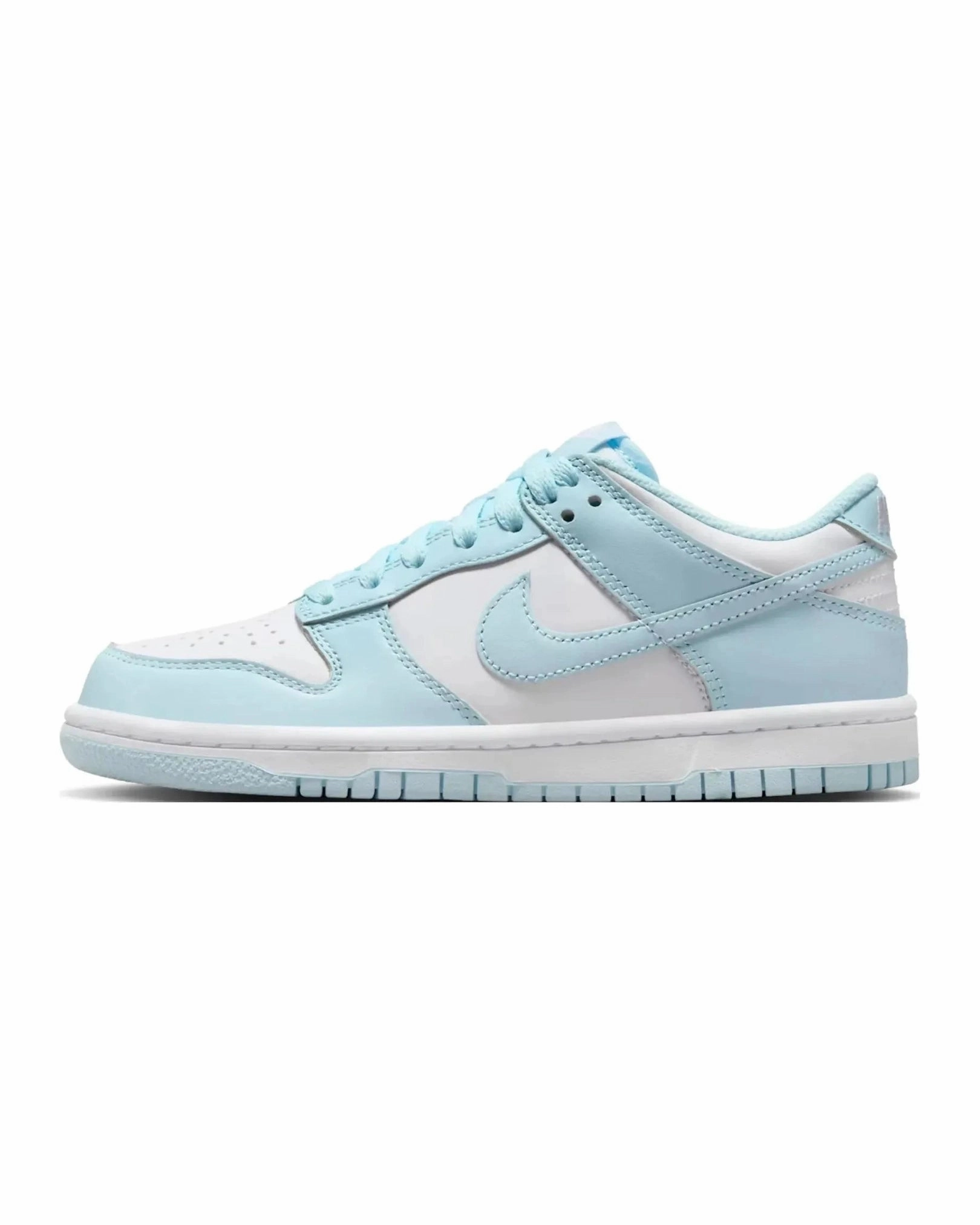 non - branded running shoes Nike Dunk Low White Glacier Blue