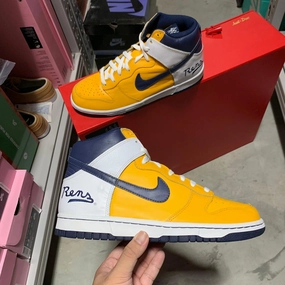 Iconic arch DS 2006' Nike Dunk High HARLEM RENS BLACK FIVES