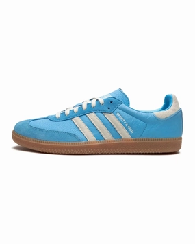 Adidas Samba OG Sporty & Rich Blue Grey Step Comfort Tennis Court