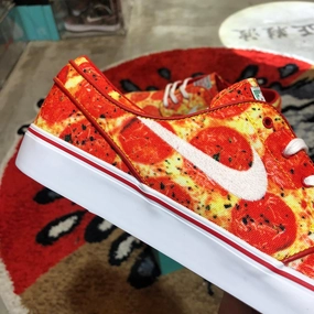 2016' DS Nike Janoski "PIZZA" Power Walk Sleek Finish