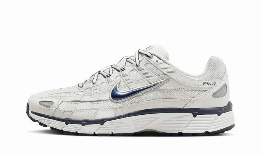 Knit Fabric understated look nike p-6000 obsidian summit white