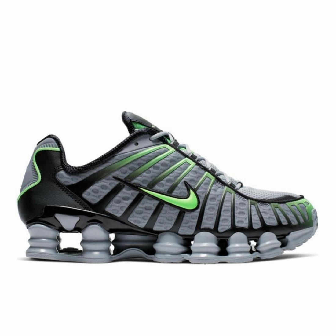Nike Shox TL (Grey / Green) Basic Style Step Control