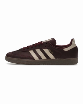 Adidas Samba OG Maroon Crystal Sand Work Life