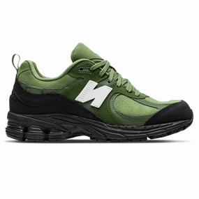 The Basement x New Balance 2002R 'Moss Green' Impact-absorbing Chic Design