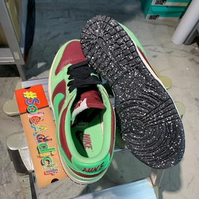 All-weather sole DS 2007' Nike Dunk Low CL TEAM RED DENIM