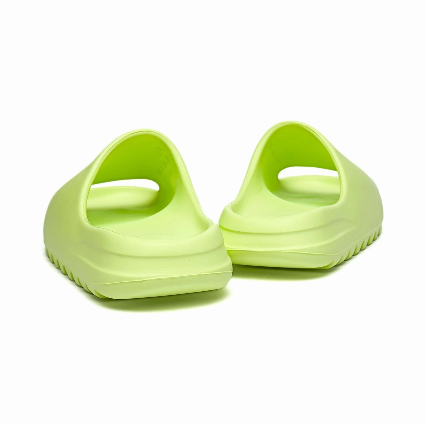 Adidas Yeezy Slide 'Glow Green' soft feel Easy Step Footwear