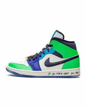 Kids Pick Grab Quick Nike Air Jordan 1 Mid SE Fearless Melody Ehsani
