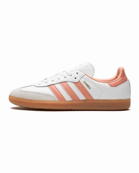 Tread Pattern Adidas Samba White Wonder Clay Gum