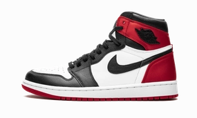Air Jordan 1 High OG Satin Black Toe Smooth Steps Classic Look