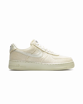 Nike Air Force 1 Low Stussy Fossil running in a beach area shoes Technology-rich