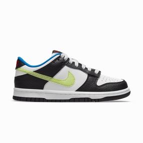 Nike Dunk Low GS 'White Light Lemon Twist' flexible - upper shoes