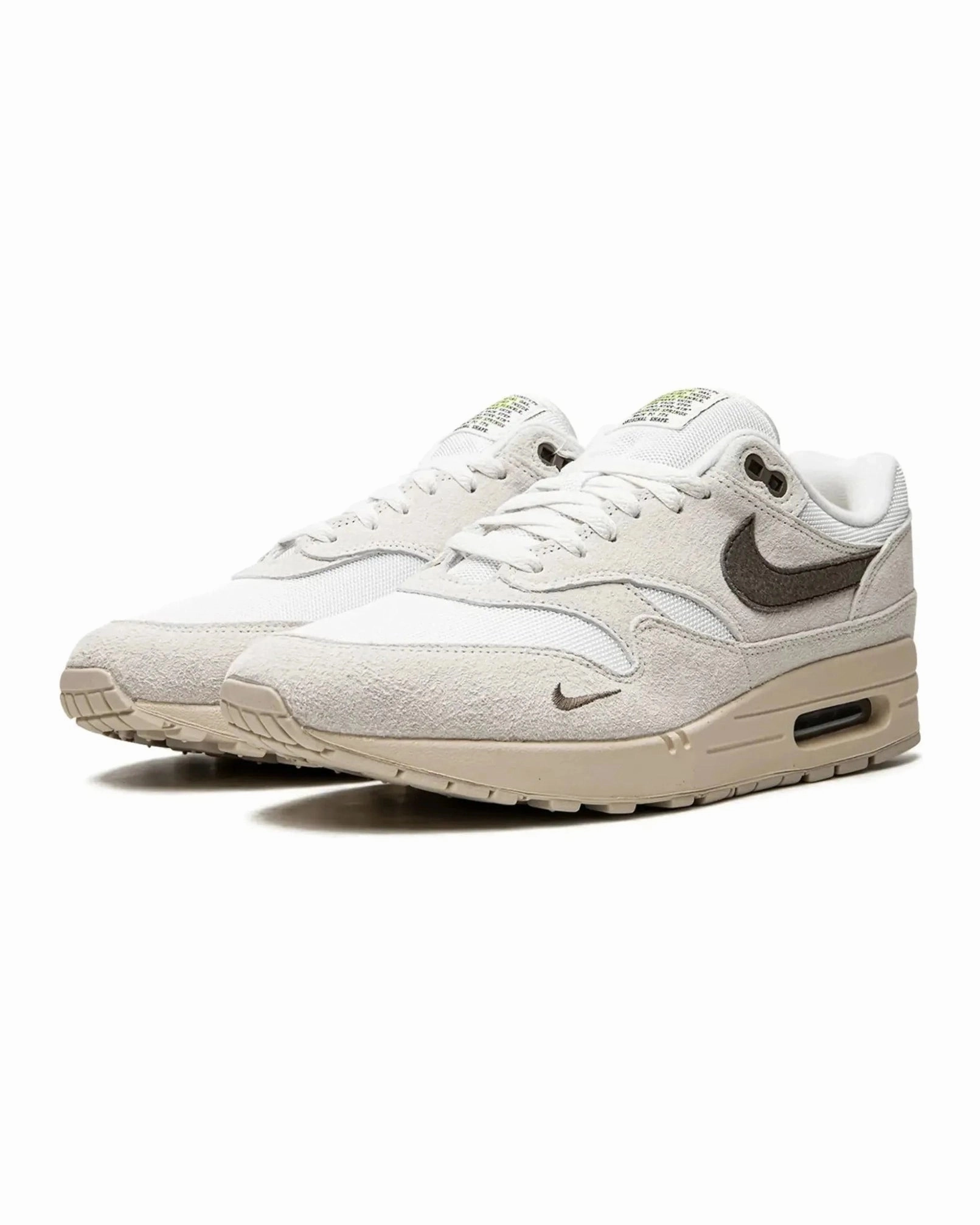 professional use reduced fatigue Nike Air Max 1 Sail Ironstone