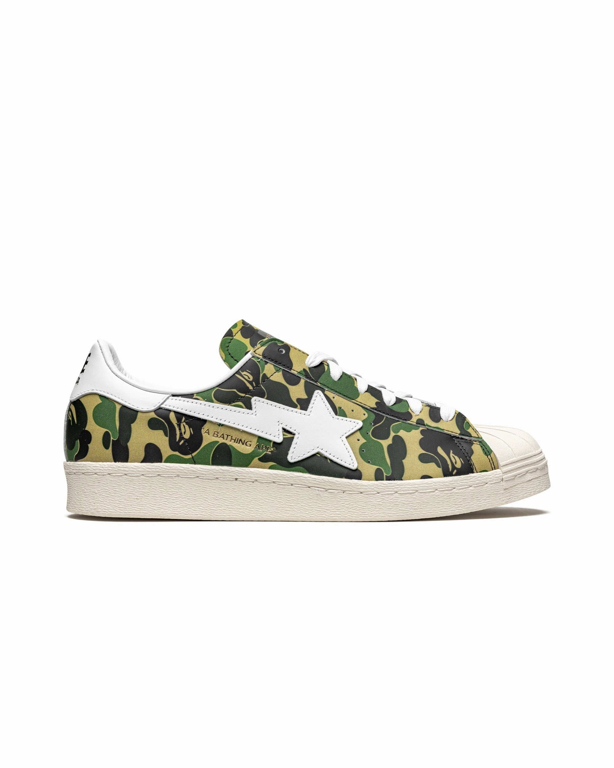 adidas Superstar Bape ABC Camo Green Smooth Lines