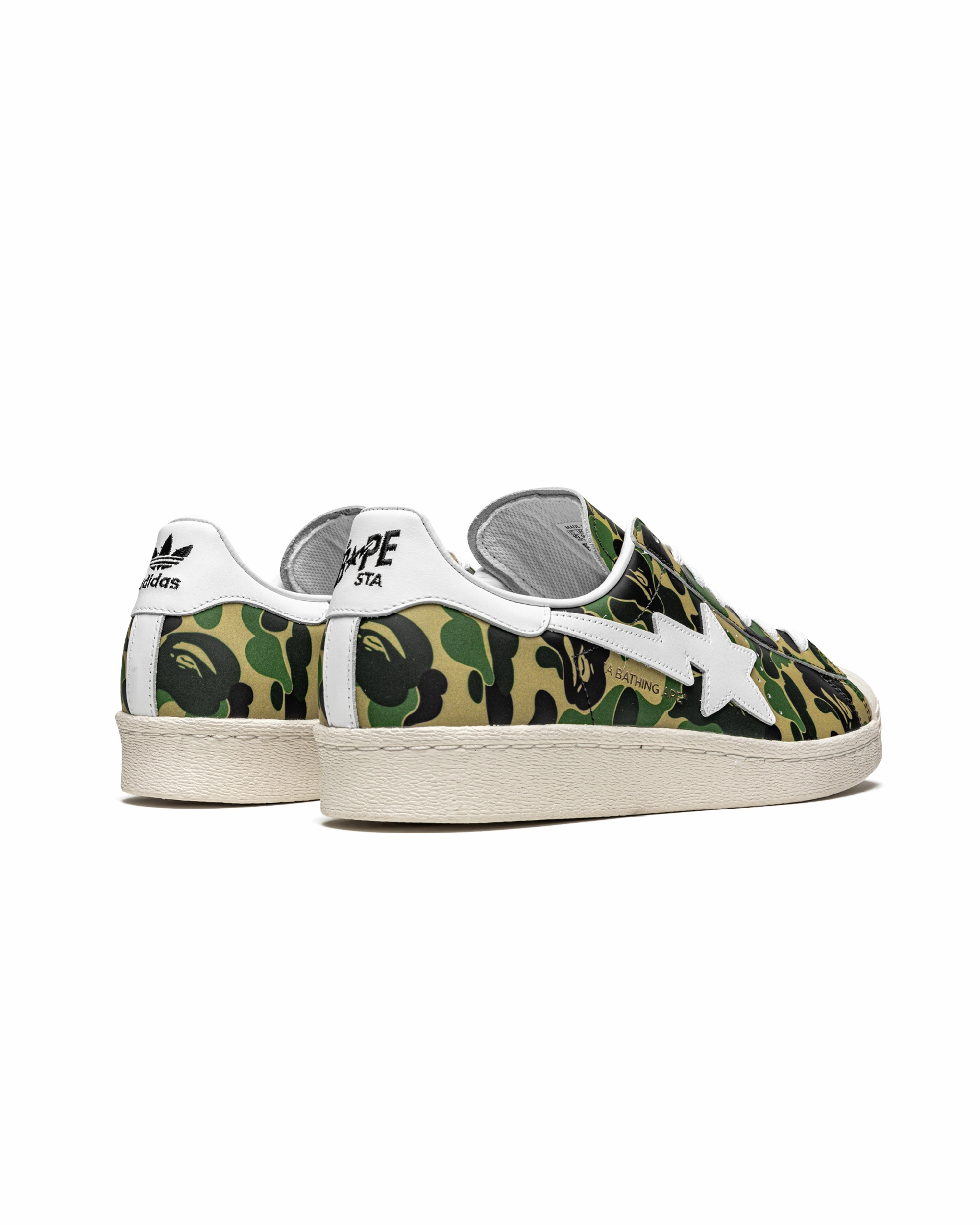 Essential Look adidas Superstar Bape ABC Camo Green