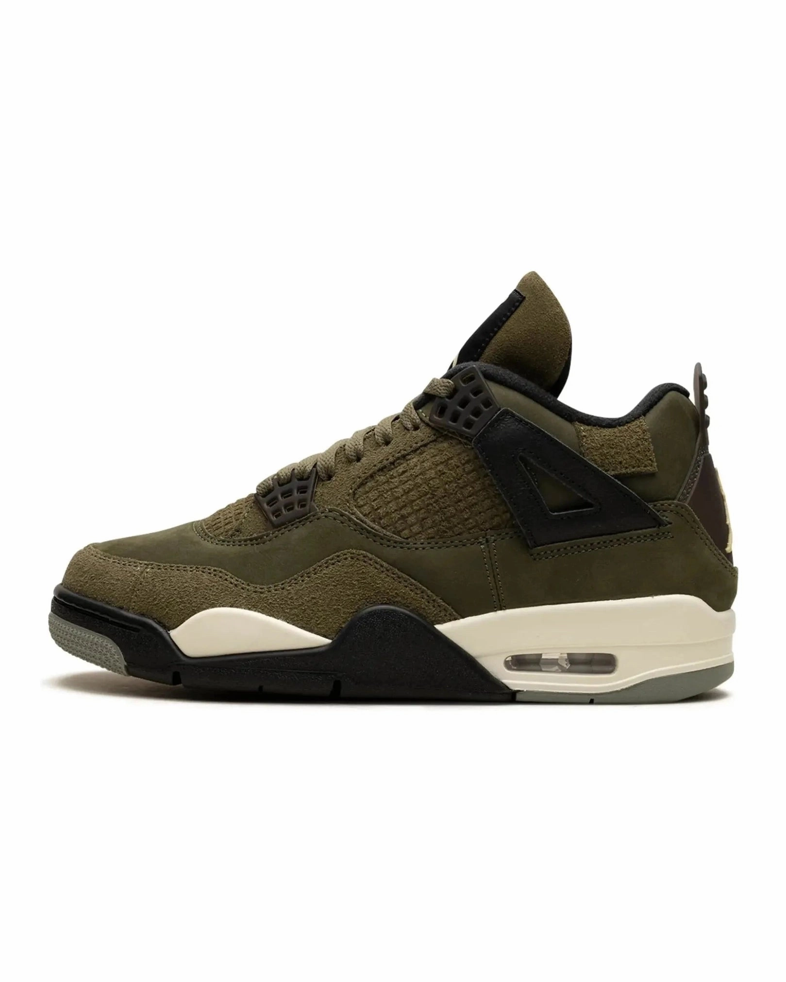 Padded shock absorption Resilient Form Nike Air Jordan 4 Retro SE Craft Medium Olive