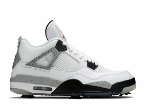 Jordan 4 Retro Golf White Cement sustainable - feature shoes Resilient
