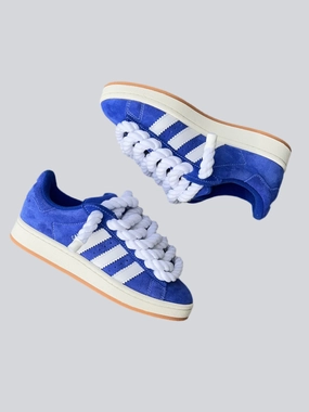 Foot Ease Blue ADIDAS CAMPUS X ROPE LACES