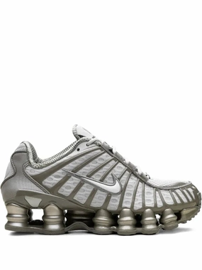 Shox TL "Light Silver/White/Light Army" sneakers Slip Free Slip Vibe