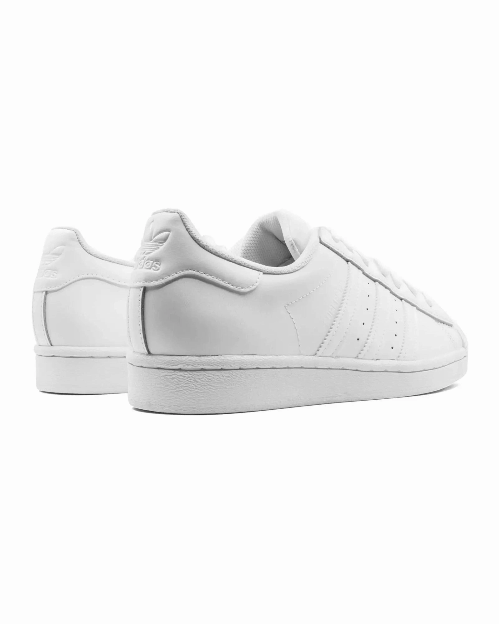 Adidas Superstar Triple White Balanced Sole Smooth Support
