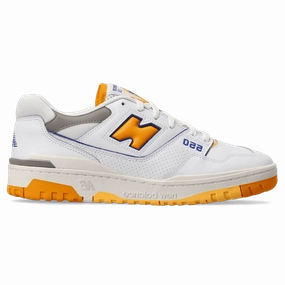 New Balance 550 'White Vibrant Orange' Cool Vibes Travel Active