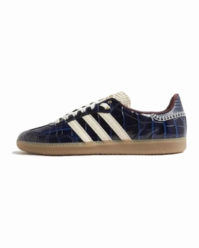 Adidas Samba Wales Bonner Navy Croc Glam shock absorption Cushioned Comfort