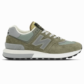 New Balance 574 Legacy x Stone Island 'Steel Blue' On Foot