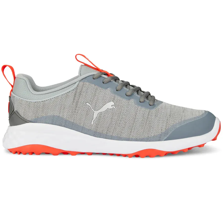 running on a sand track shoes Puma Fusion Pro Golf Shoes 377041