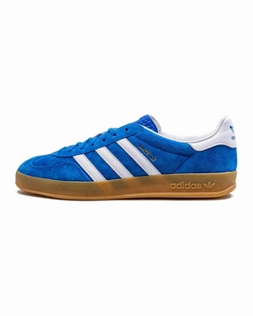 Adidas Gazelle Indoor Blue Bird Gum Power Move Padded materials