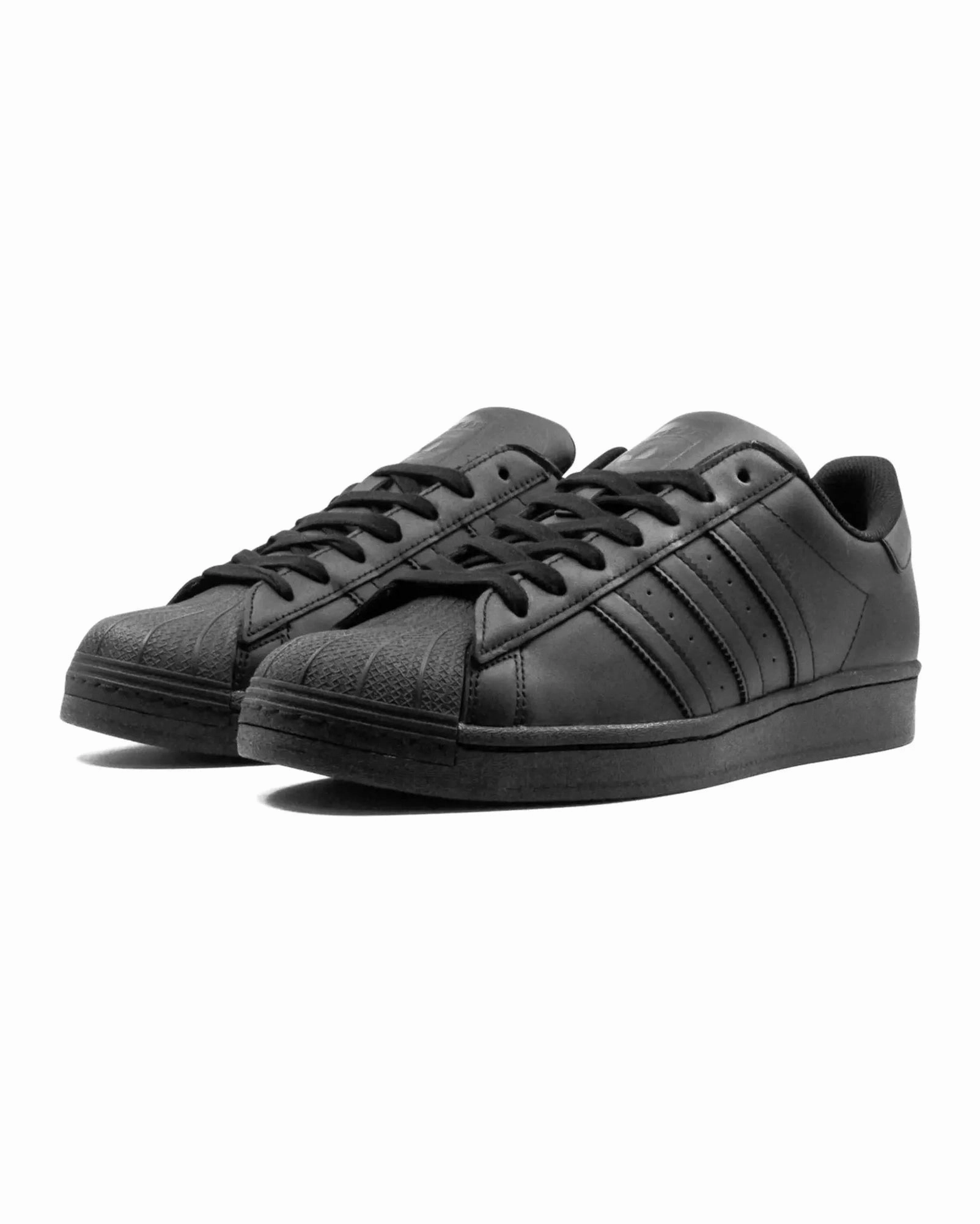 Flex Step Comfortable Design Adidas Superstar Triple Black
