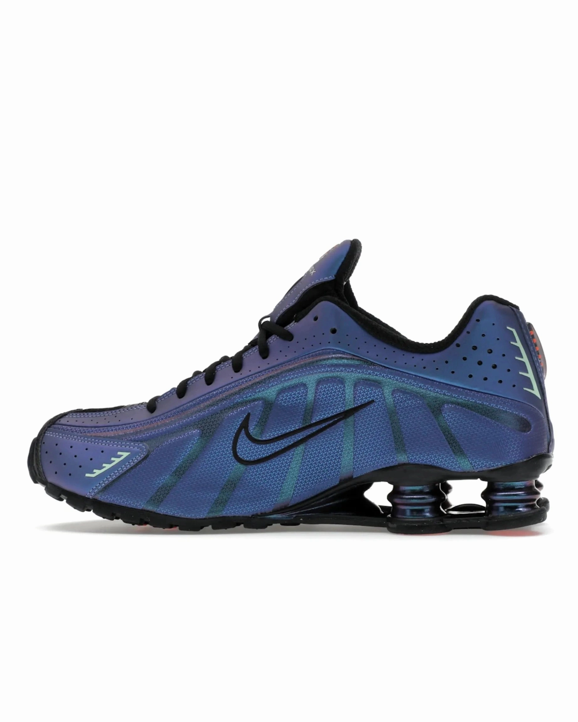 Nike Shox R4 Iridescent Smart Features logo - sequined shoes
