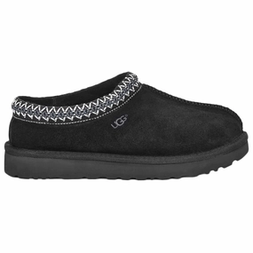Thick Outsole Long Hour UGG Tasman Slipper Black Womens
