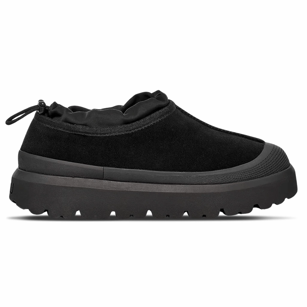 UGG Tasman Weather Hybrid Slipper 'Black' Sharp Glow