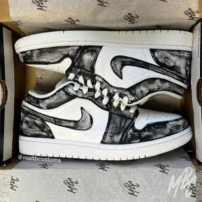 Cold Jog Snack Run Washed Out Colourway - Jordan 1 Low | UK 7