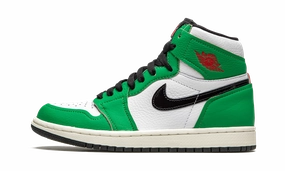 Block Hike Effortless Fit Air Jordan 1 Retro High Lucky Green