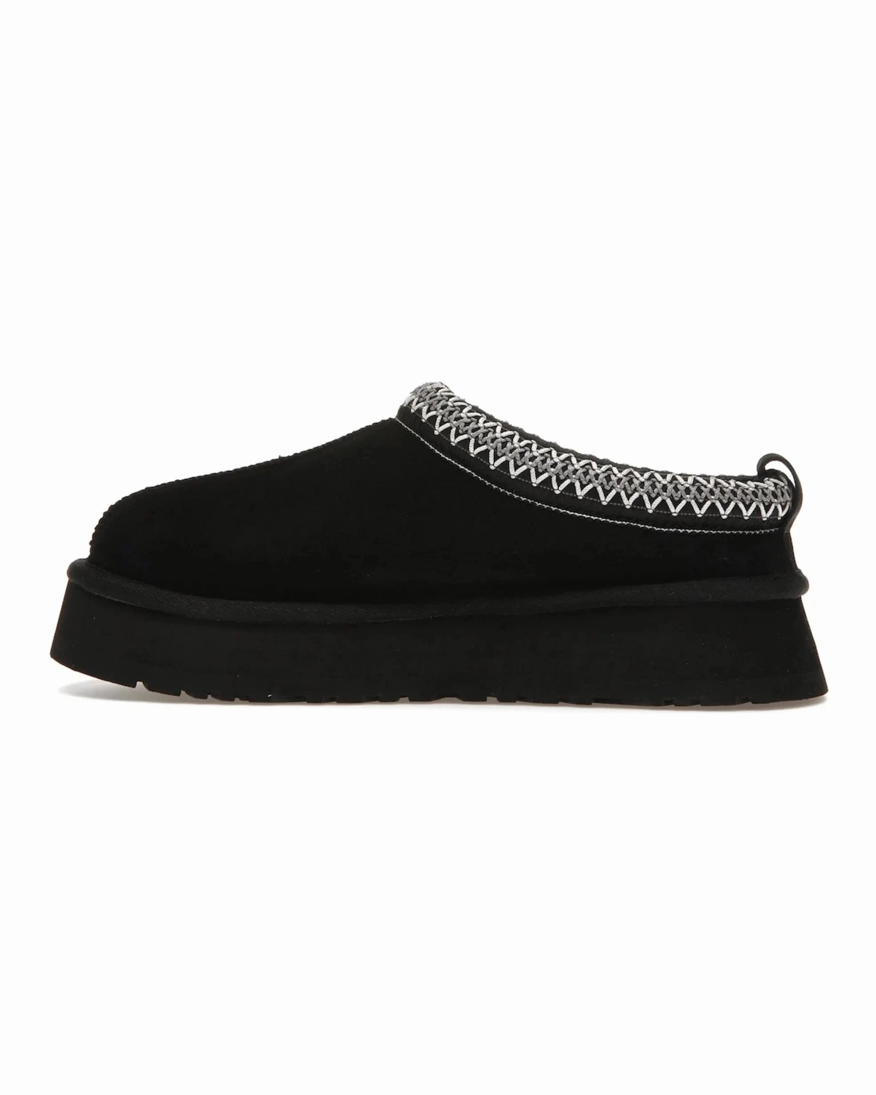 UGG Tazz Slipper Black (W) Fashion Rise Effortless Fit