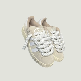 Peach ADIDAS CAMPUS X ROPE LACES Laid Back Outdoor Vibe