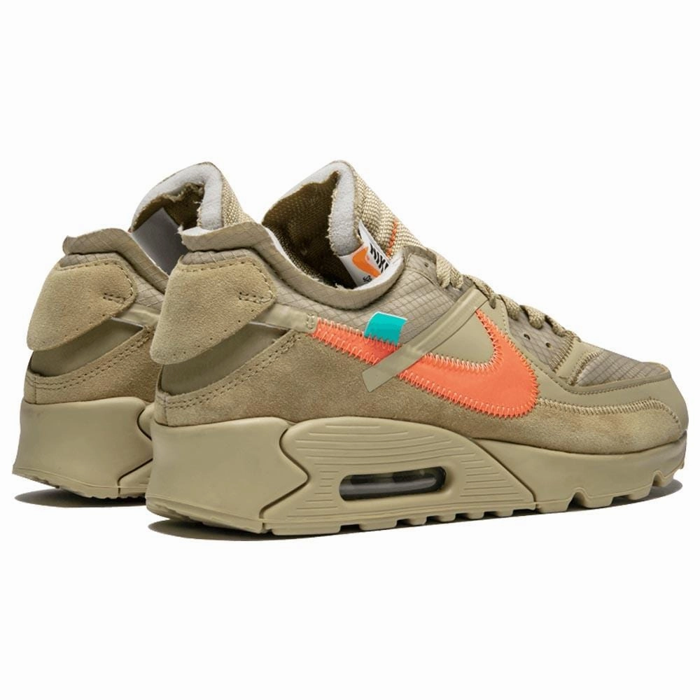 OFF-WHITE X Nike Air Max 90 Desert Ore Cozy Motion