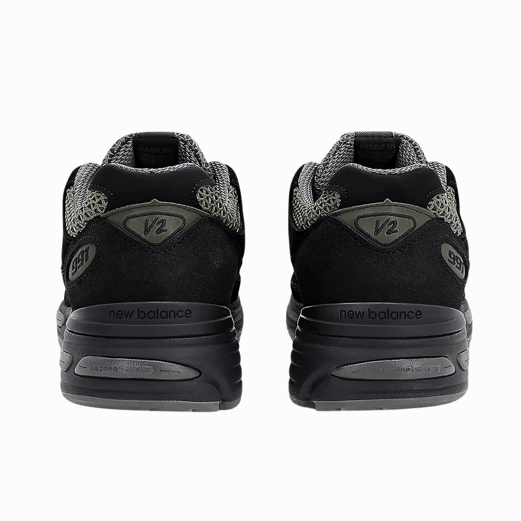 Cloud Support Responsive ride New Balance 991v2 Made in England x Stone Island 'Black'