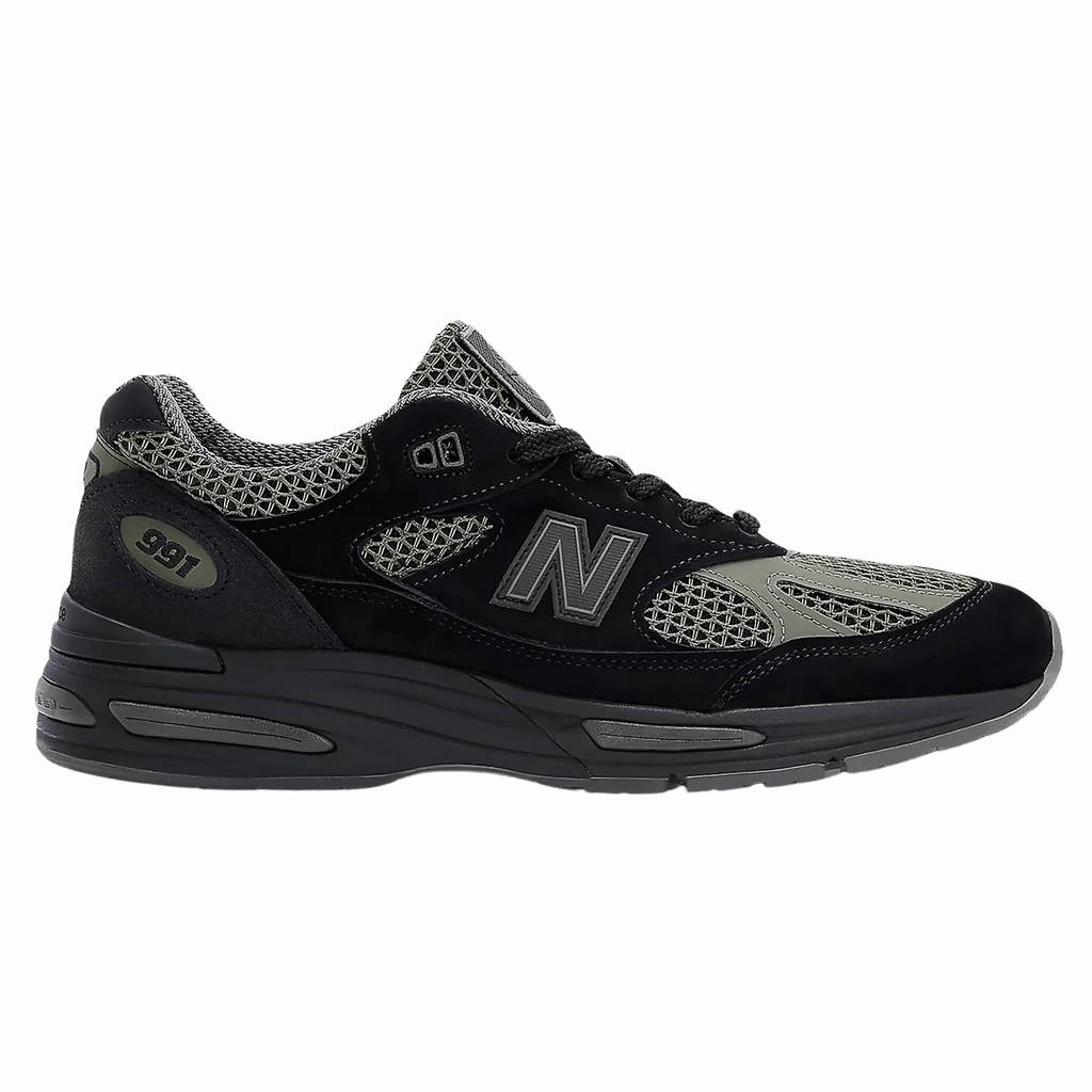 New Balance 991v2 Made in England x Stone Island 'Black' Fast Flow