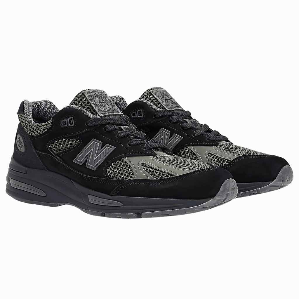 Popular Pick New Balance 991v2 Made in England x Stone Island 'Black'