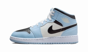 Support Feel Versatile Upper Air Jordan 1 Mid Ice Blue