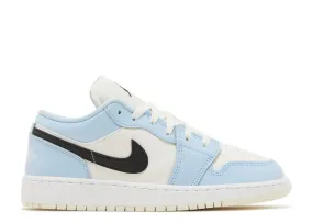 Jordan 1 Low Ice Blue (E.F) asphalt - road - runner