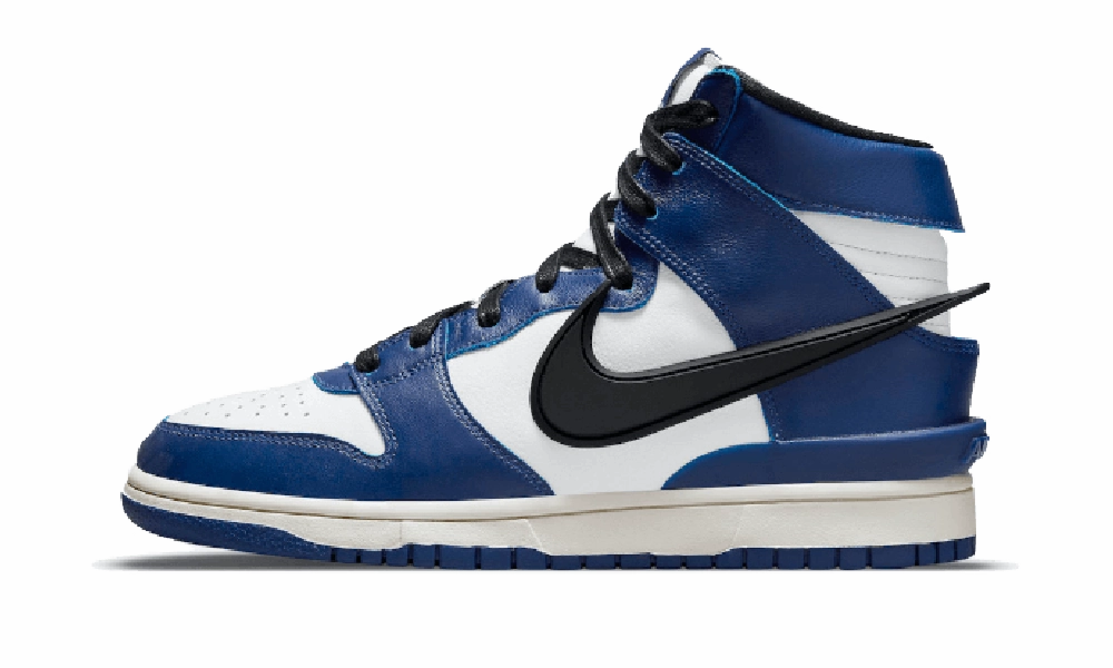 Nike Dunk High Ambush Deep Royal Blue foam sole outdoor - style shoes