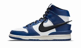 Enormous quality kids' athletic footwear Nike Dunk High Ambush Deep Royal Blue