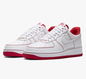 Run Support Air force 1s red outline