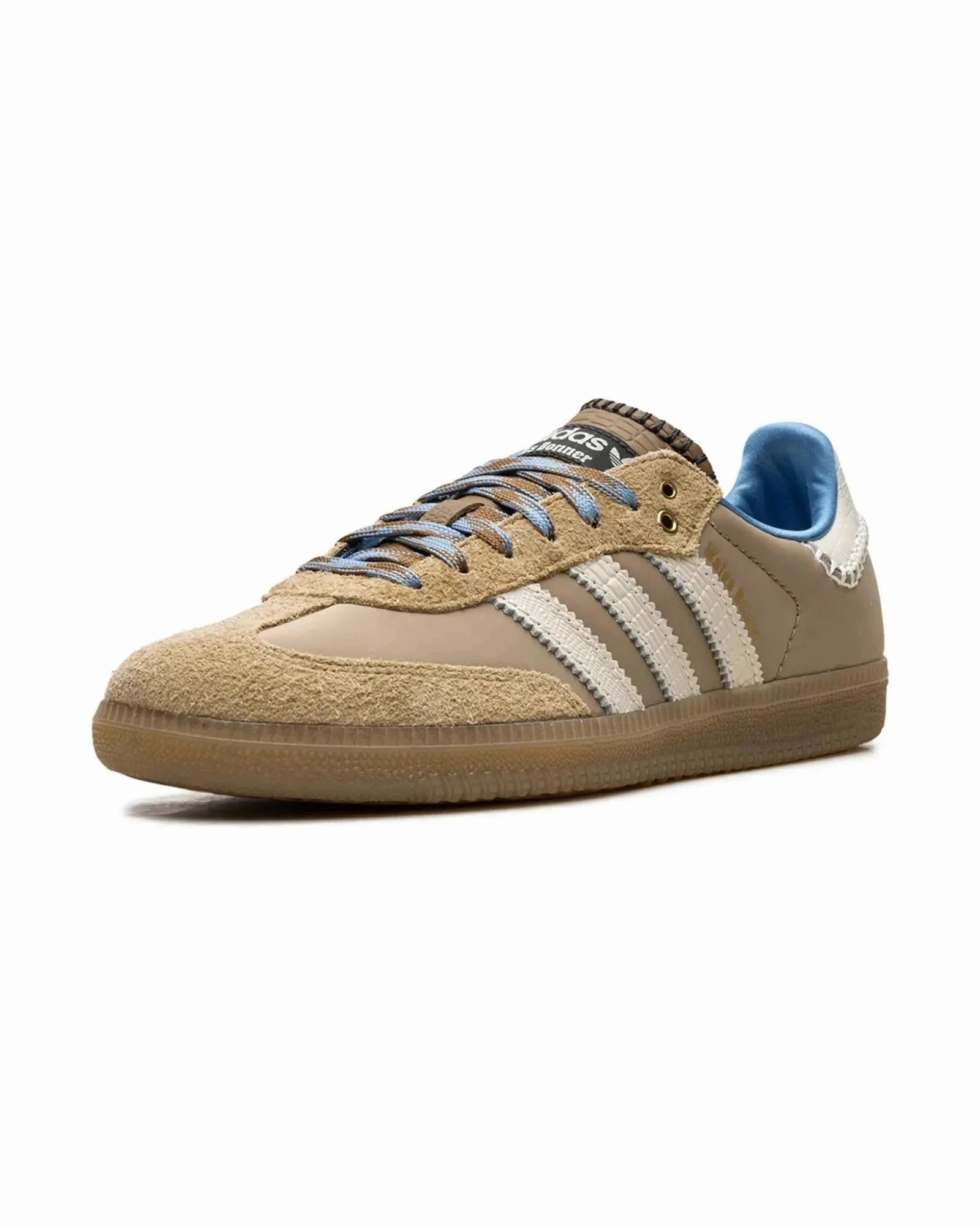 Structured chic Basic Style Adidas Samba Nylon Wales Bonner Desert White