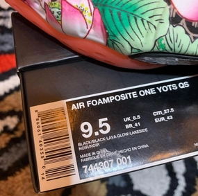 DS 2015' Nike Air Foamposite One TIANJIN Sculpted stability