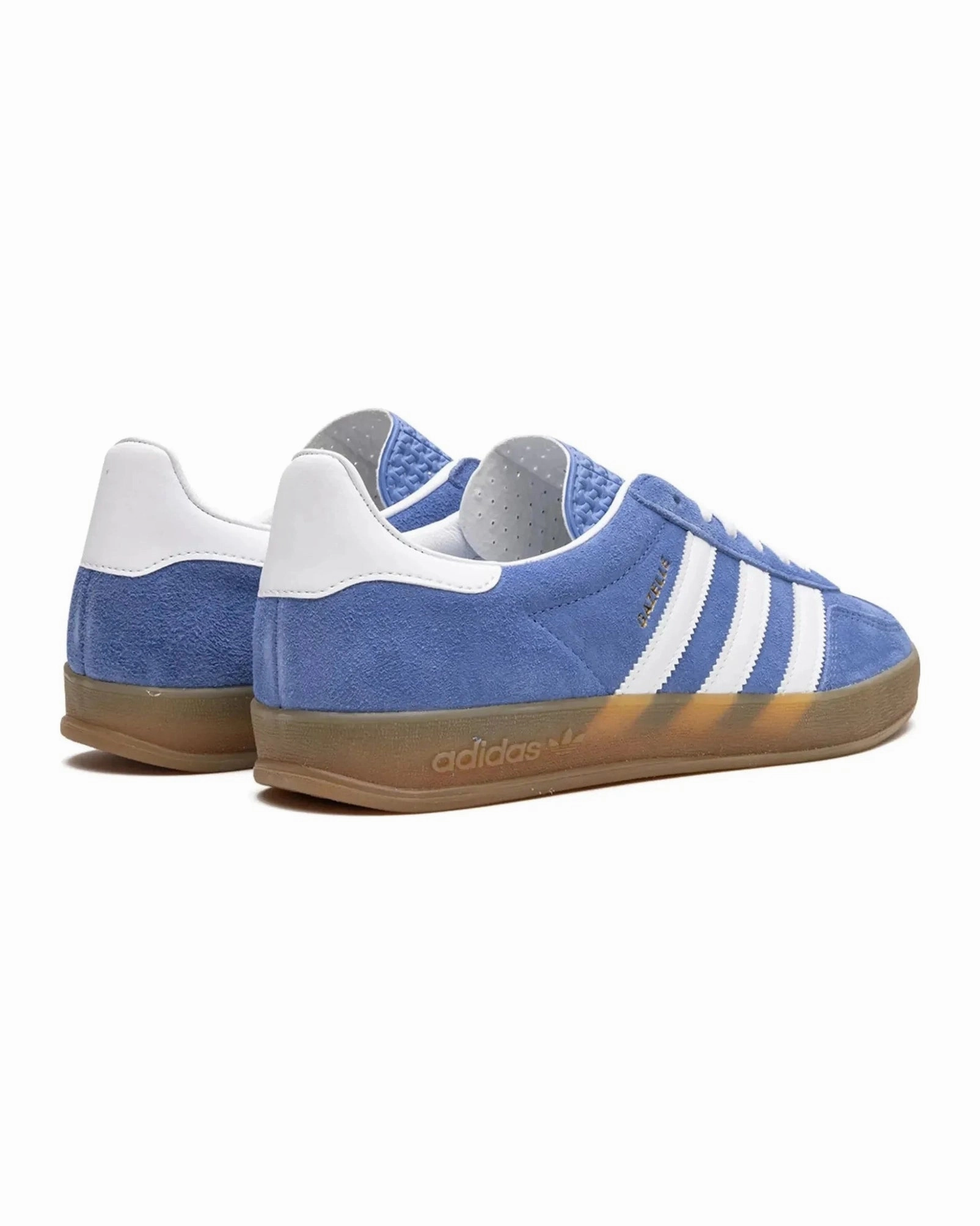 Adidas Gazelle Indoor Blue Fusion Gum Versatile Wear Clean Silhouette