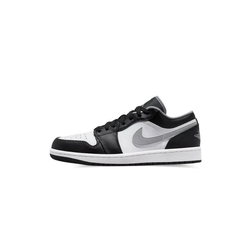Air Jordan 1 Low 'Black Medium Grey Shiny Team sports